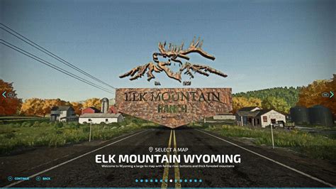 Elk Mountain Wyoming v1.0 FS22 Mod | Farming Simulator 22 Mod