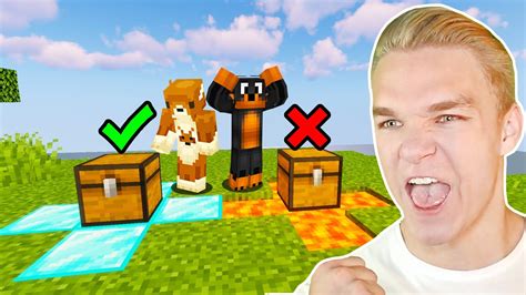 NIE WYBIERZ ZŁEJ SKRZYNI z ABRA w Minecraft YouTube