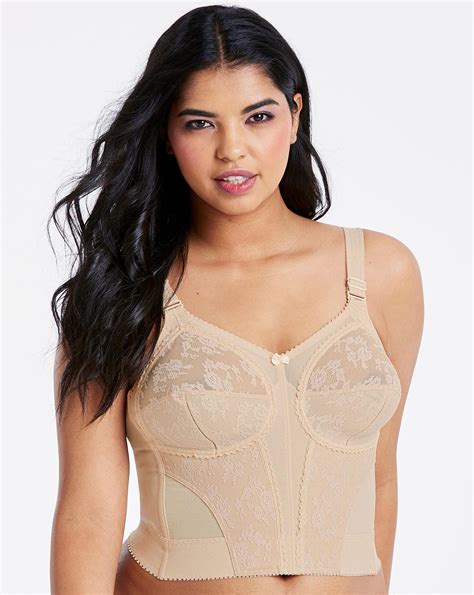 Triumph Doreen Skintone Longline Bra Simply Be