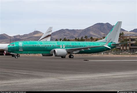 T7 LOTUS Private Boeing 737 9 BBJ MAX Photo By Andrew Henderson ID