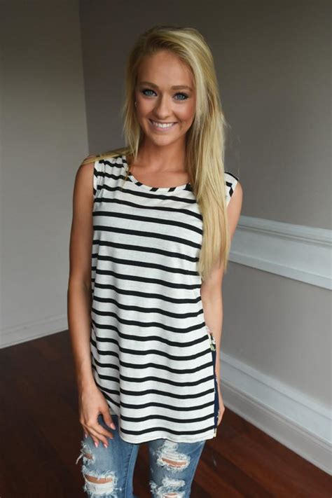 Navy And White Striped Floral The Pulse Boutique