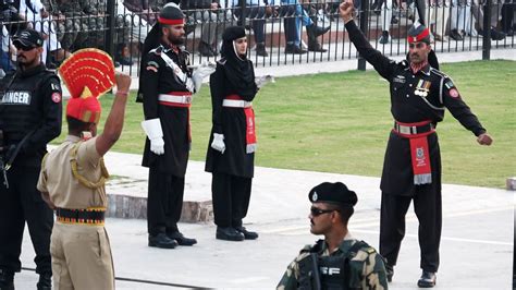 Some Spectacular Strutting During The Wagah Attari Border Ceremony