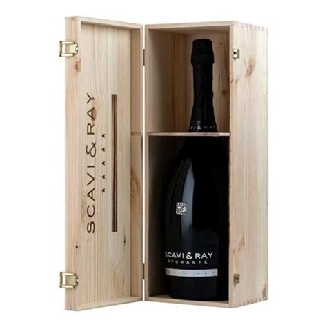 Scavi Ray Prosecco Spumante 3 0 Liter In Holzkiste BeerBrands De