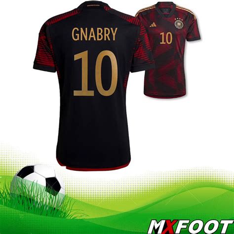 Creation Nouveau Maillot De Foot Allemagne GNABRY 10 Coupe Du Monde