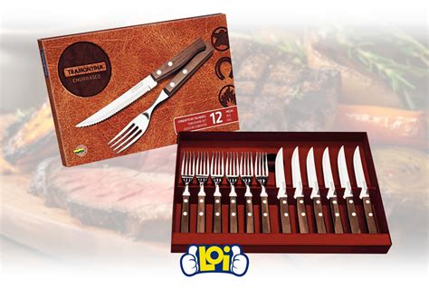 Juego De Cubiertos Tramontina Para Asado Piezas Oferta Loi