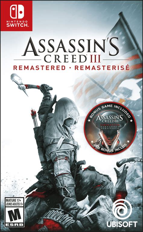 Ubisoft's Assassin's Creed III Remastered Game for Nintendo Switch ...