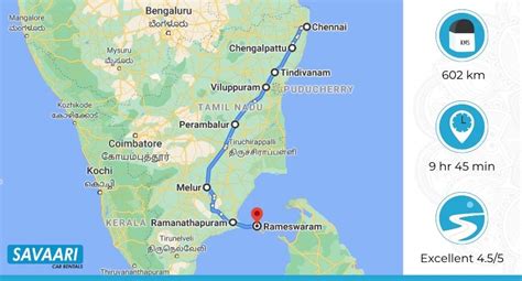 Rameshwaram Map In Tamil Nadu - Cassie Anjanette