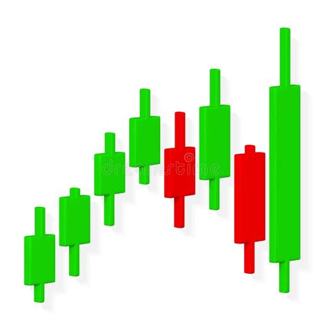 Trade of Stock. Financial Chart To Buy and Sell for Stock Exchange Market Concept. Chart of ...