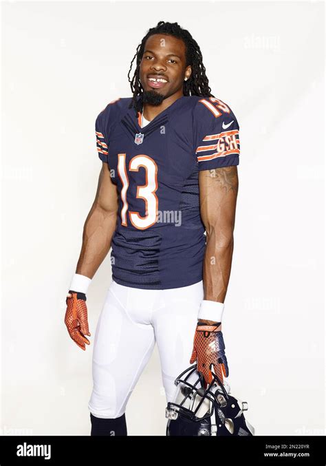 Chicago Bears Wide Receiver Kevin White Poses For A Portrait During The