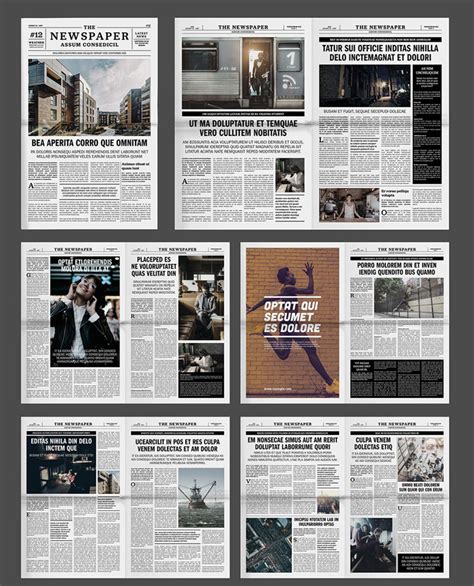 37+ Best InDesign Newspaper Templates – DesignerCandies