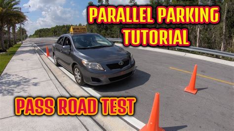 How To Parallel Park Cars Driving Test Lesson Tutorial Youtube