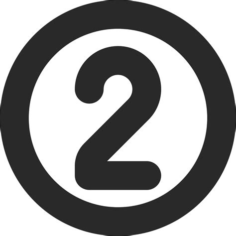 Circled Numbers Clipart Fonts