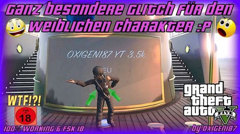 GTA 5 Online Ganz besonderen Glitch für den Weiblichen Charakter FSK 18