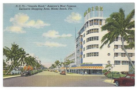 Albion Hotel, Miami Beach, Florida Vintage...