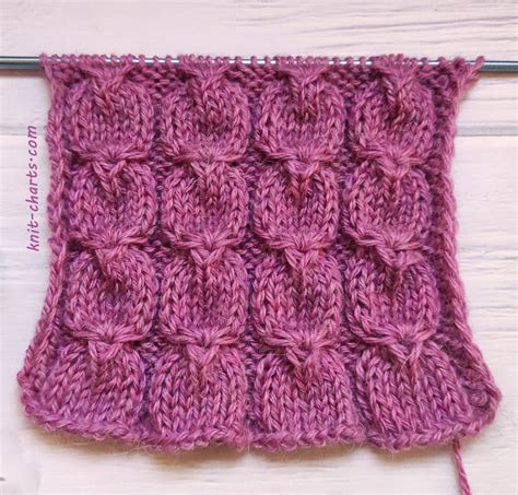 Free Knitting Patterns - Mock Cable Stitch Knitting Pattern