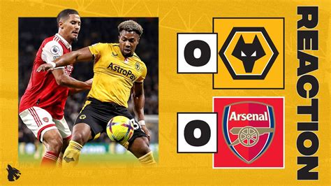 Wolves Arsenal Match Review Reaction Youtube