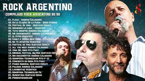 Rock Nacional Clasicos Compilado Rock Argentino De Los 70 80 90 YouTube