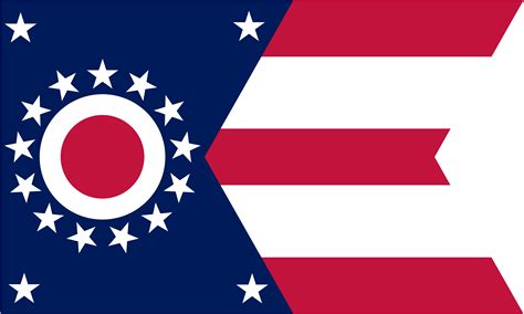 Ohio in the style of 2023 Minnesota flag : r/vexillology