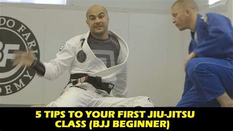 5 Tips To Your First Jiu Jitsu Class Bjj Beginner Youtube