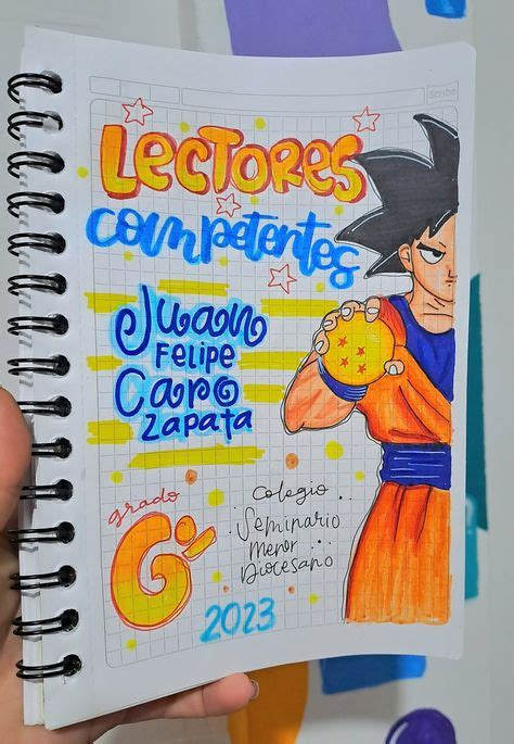 Portada De Cuaderno De Goku