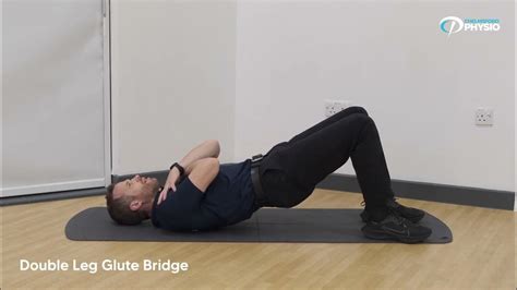 Double Leg Glute Bridge Chelmsford Physio Youtube