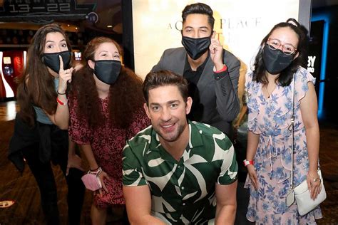 John Krasinski surprises fans at A Quiet Place Part II screening