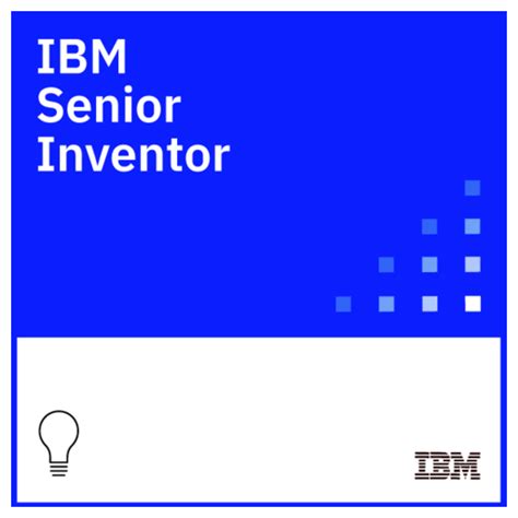 Ibm Senior Inventor Credly