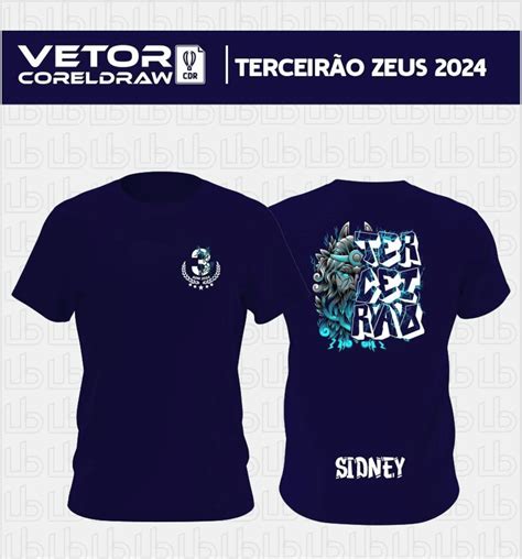 Arte Vetor Camisa Formandos Terceirão Zeus Elo7