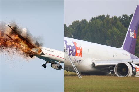 Aterrizaje Emergencia Avi N Fedex Sale De La Pista En Tennessee