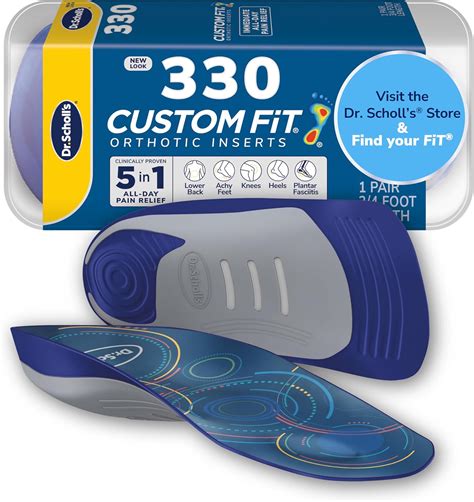 Dr Scholl S Custom Fit Orthotic Inserts Cf Amazon Fr Mode