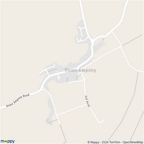 Map Down Ampney: map of Down Ampney (GL7 5) and practical information