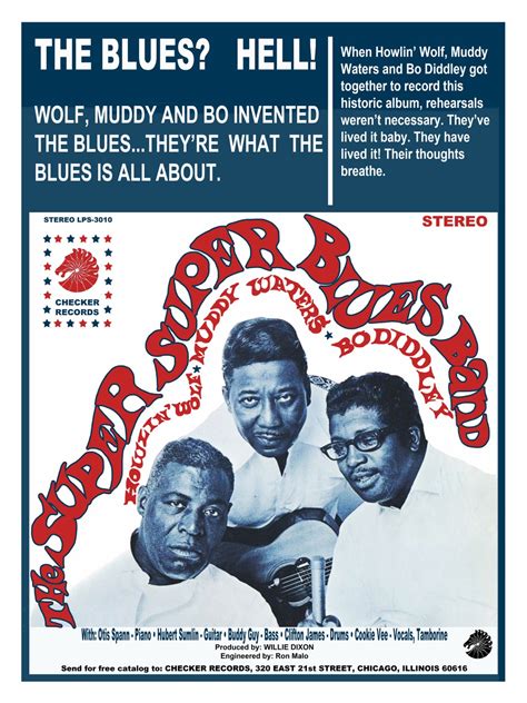 Muddy Waters Bo Diddley Howlin Wolf X Super Super Blues