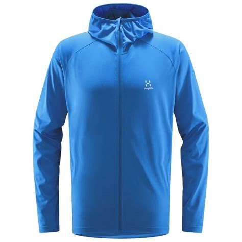 Haglöfs Mens Mirre Mid Hooded Fleece Jacket Nordic Blue Sportpursu