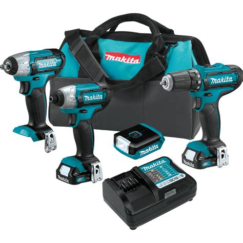 Makita Ct226 Cxt 12 Volt 3 8 Lithium Ion Cordless Drill Impact Combo Tool Kit