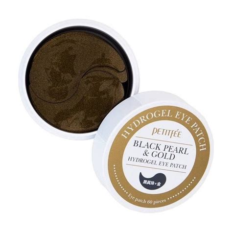 PETITFEE Black Pearl & Gold Eye Patch hidrogeliniai paakių padeliai