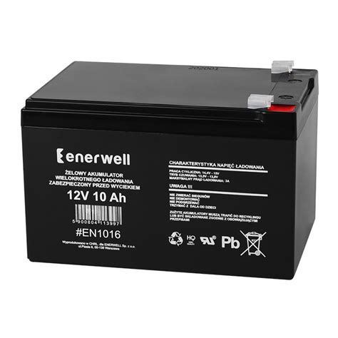 Akumulator żelowy 12V 10Ah ENERWELL