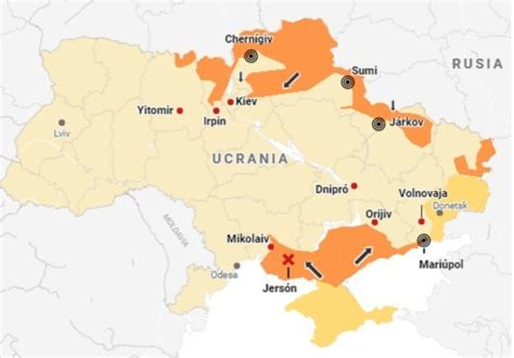 As Va El Avance Ruso En Ucrania En Mapas Twitter