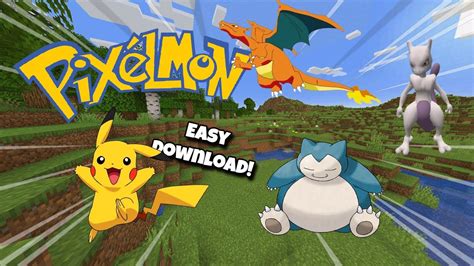 How To Download Pixelmon Mod For Minecraft Pokémon Mod Youtube