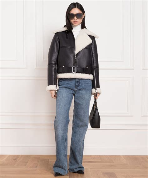 Babe Pay Pls Black Sheepskin Coat Black Buy With Czech Republic