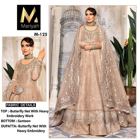 MARIYAH HIT DESIGN M 125 BY MARIYAH DESIGNER PAKISTANI SUITS BEAUTIFUL