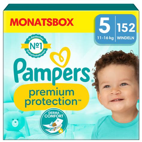 Buy Pampers Premium Protection Size 5 11 16kg Monthly Box 152 Pcs