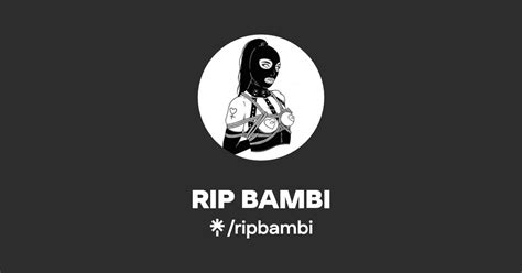 Rip Bambi Femme Fetish Illustrator Linktree