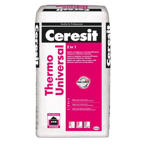 CERESIT THERMO UNIVERSAL FASADNO LEPILO Količina 25 kg