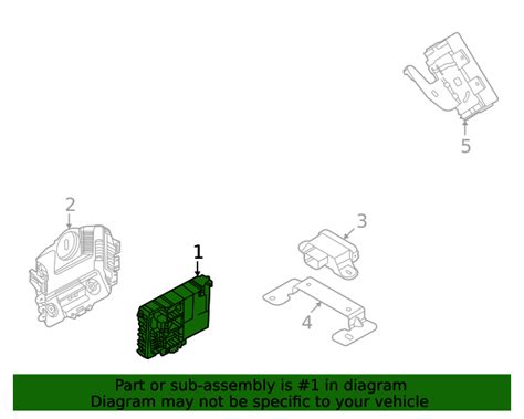 Genuine OEM Ford Part Control Module LX6Z 15604 W Genuine OEM Ford