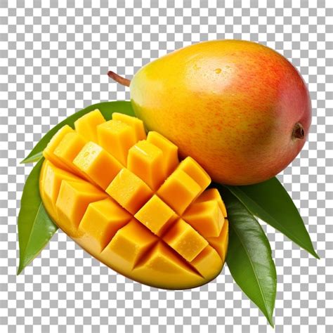 Mango Em Fundo Transparente Psd Premium