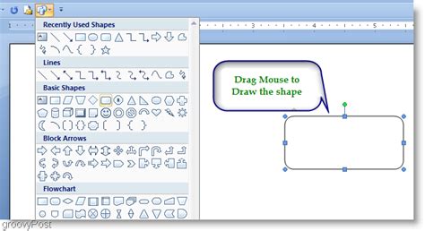 How To Make A Flow Chart in Microsoft Word 2007