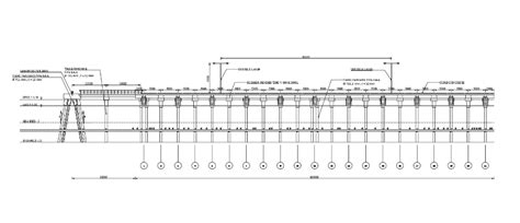 Bridge Design Autocad Drawing Download Cantilever Bridge Pedestrian