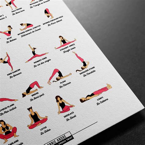 Basic Yoga Poses Printable Chart - Infoupdate.org