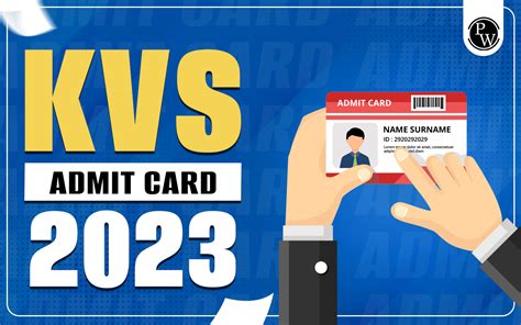 Kvs Admit Card 2023 Out For Prt Tgt Pgt Principal Posts