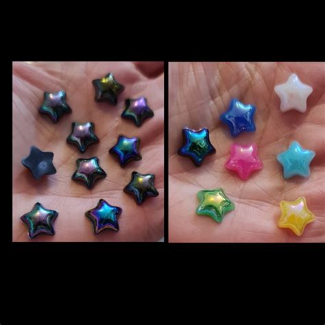 Pearl Resin Stars (380) – Glitter Envy